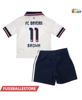 Günstige Bayern Munich Nathaniel Brown #11 Auswärts Trikotsatzt Kinder 2026-27 Kurzarm (+ Kurze Hosen)